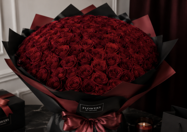 Bouquet de 100 roses